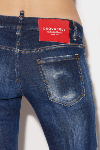 Blugi DSQUARED2, Jennifer Cropped Jeans