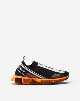 Sneakers Dolce & Gabbana Sorrento Black-Orange Fluo