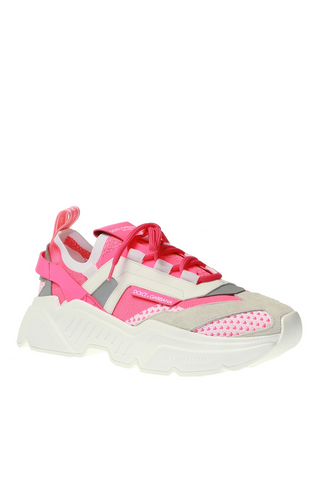 Sneakers Dolce & Gabbana " Pink Logo "