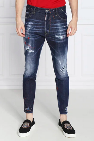 Blugi DSQUARED2, Relax Long Crotch Jeans