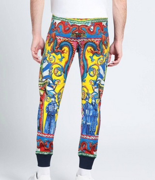 Pantaloni Dolce & Gabbana " Multicolored Joggers "