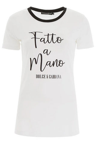 Tricou Dolce & Gabbana " Fatto a Mano "