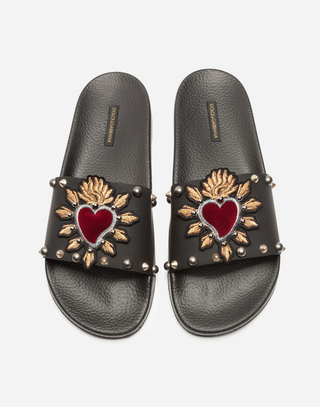 Papuci Dolce & Gabbana, Heart Patches