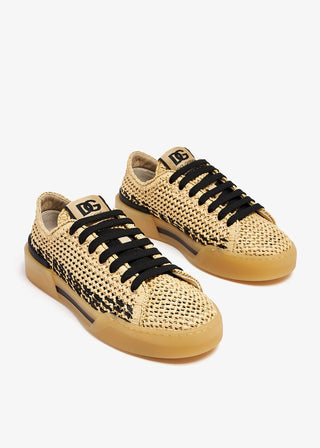 Sneakers Dolce & Gabbana Roma Macramé Raffia