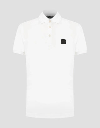 Tricou cu Guler Polo, Dolce & Gabbana